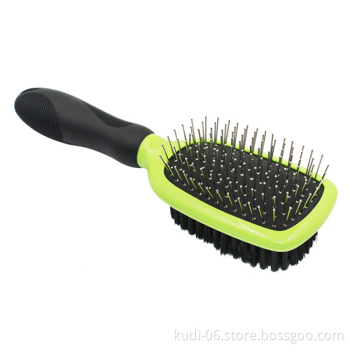 Double Sided Soft Pet Grooming Brush with Air Cushion